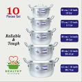 Kitchen King | Topical Casseroles Set 12-16″ (10 Pcs)